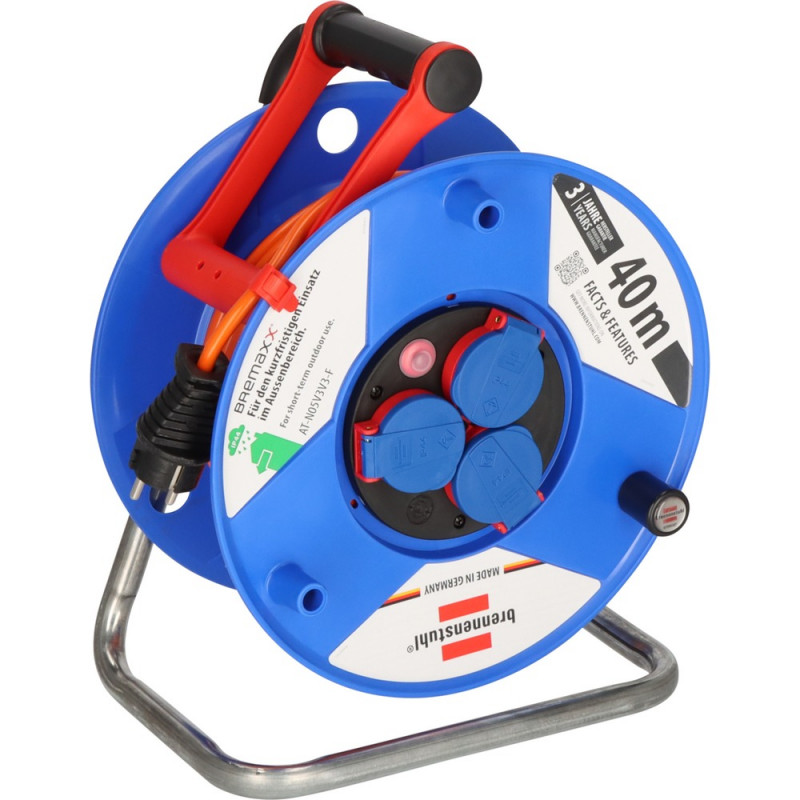 Brennenstuhl Garant IP44 Kabeltrommel 40m AT-N05V3V3-F 3G1,5 - 1208750