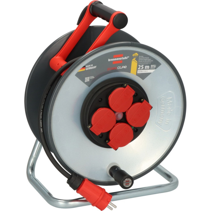 Brennenstuhl professionalLINE SteelCore Kabeltrommel SC 2100 IP44, 25m H07RN-F 3G1,5 - 9191250110