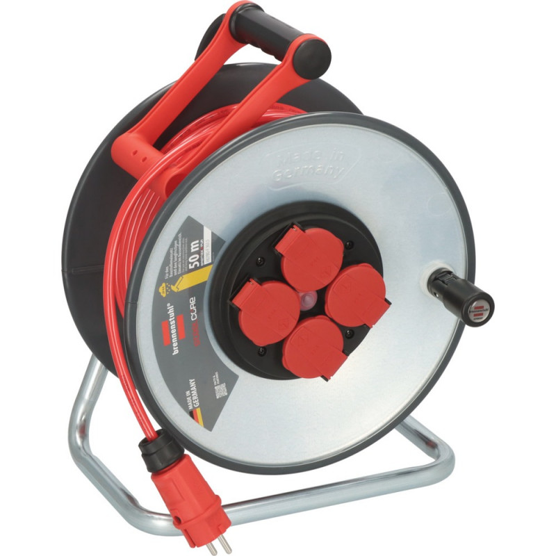 Brennenstuhl professionalLINE SteelCore Kabeltrommel SC 5110 IP44, 50m H07BQ-F 3G1,5 - 9191500210