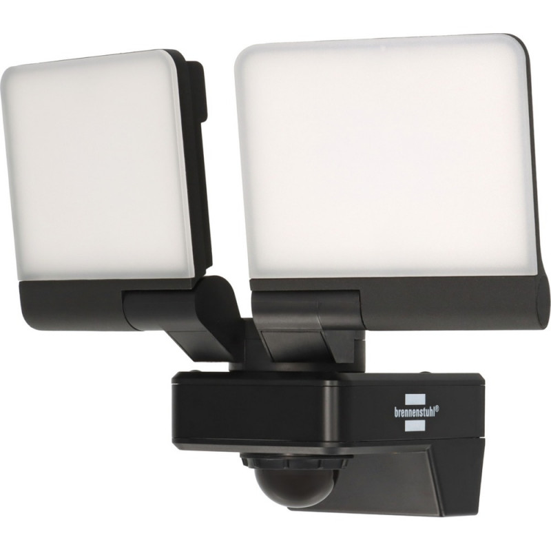 Brennenstuhl Connect LED WiFi Strahler mit Infrarot-Bewegungsmelder WFD 3051 P 4300lm, PIR, IP54 - 1179060020