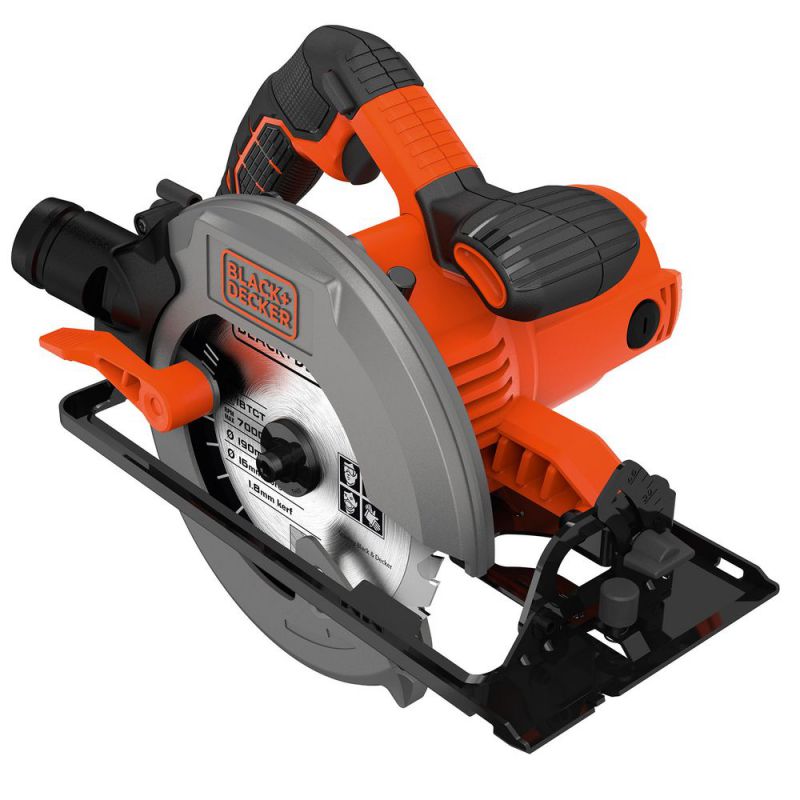 Black + Decker 1.500 Watt Handkreissäge 190 x 16mm - CS1550-QS