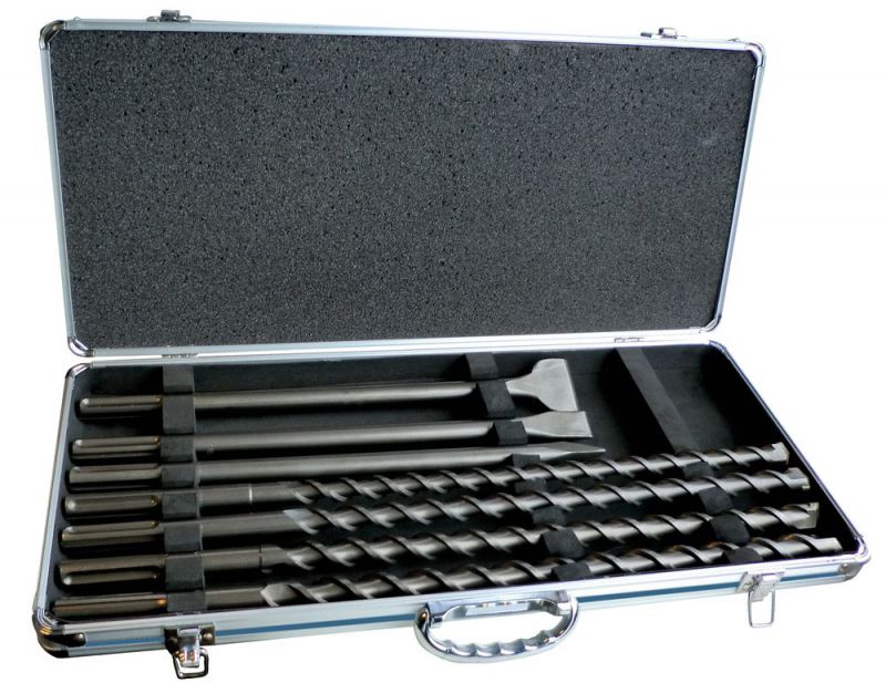 MAKITA SDS-MAX Bohrer-und Meißelset 7Stk (D-42494)