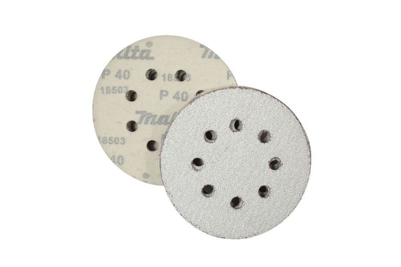 MAKITA Schleifpap. Kl. 125mm K40 (10) (D-65816)