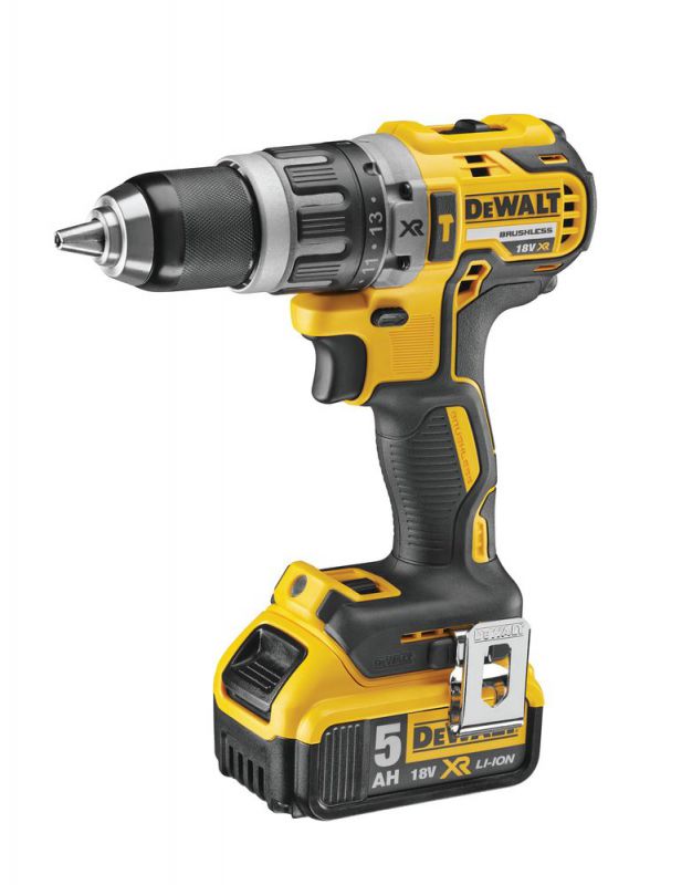DEWALT 18V XR BRUSHLESS PERCEUSE VISSEUSE À PERCUSSION 2X5,0AH EN TSTAK DCD796P2