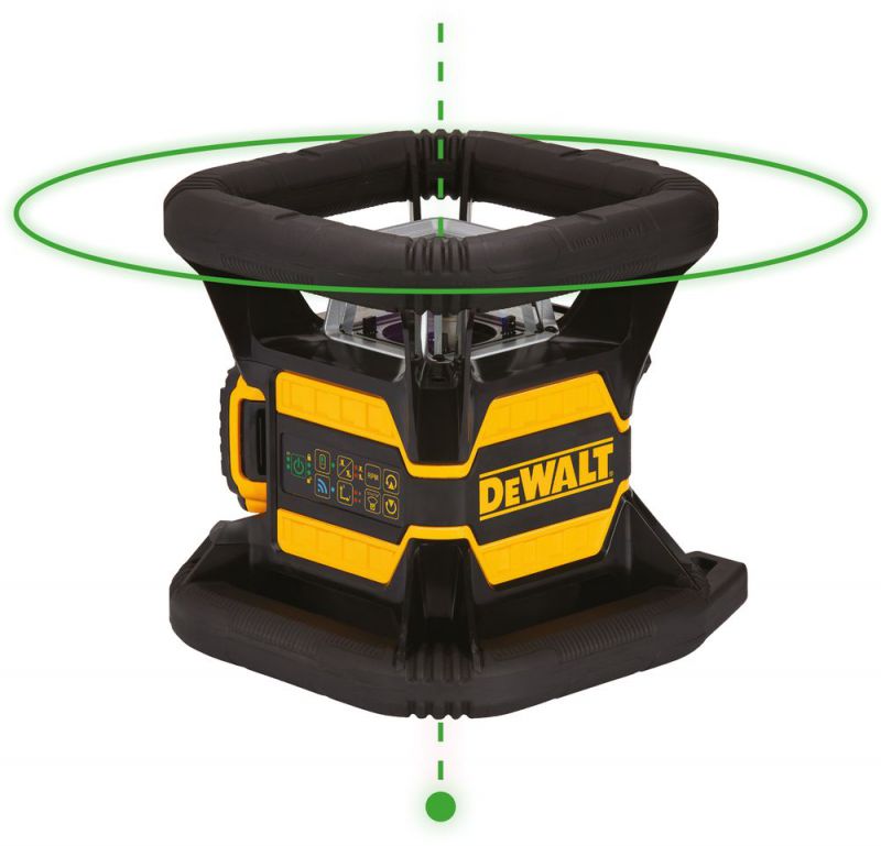 DeWalt DCE080D1GS-QW Rotationslaser Grün - DCE080D1GS-QW
