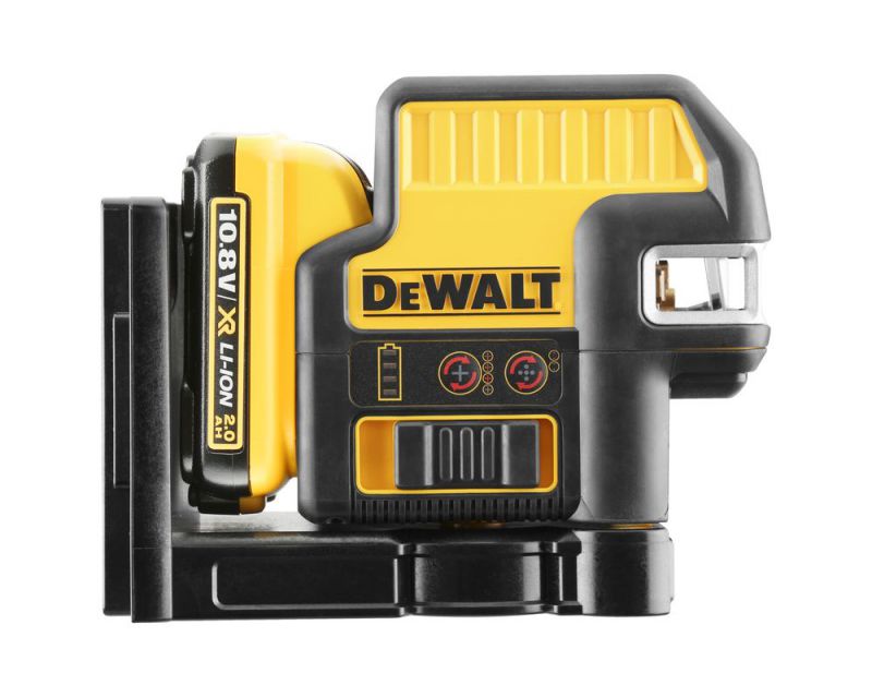 DeWalt 10.8 V 5-Punktlinienlaser, rot - DCE0825D1R-QW