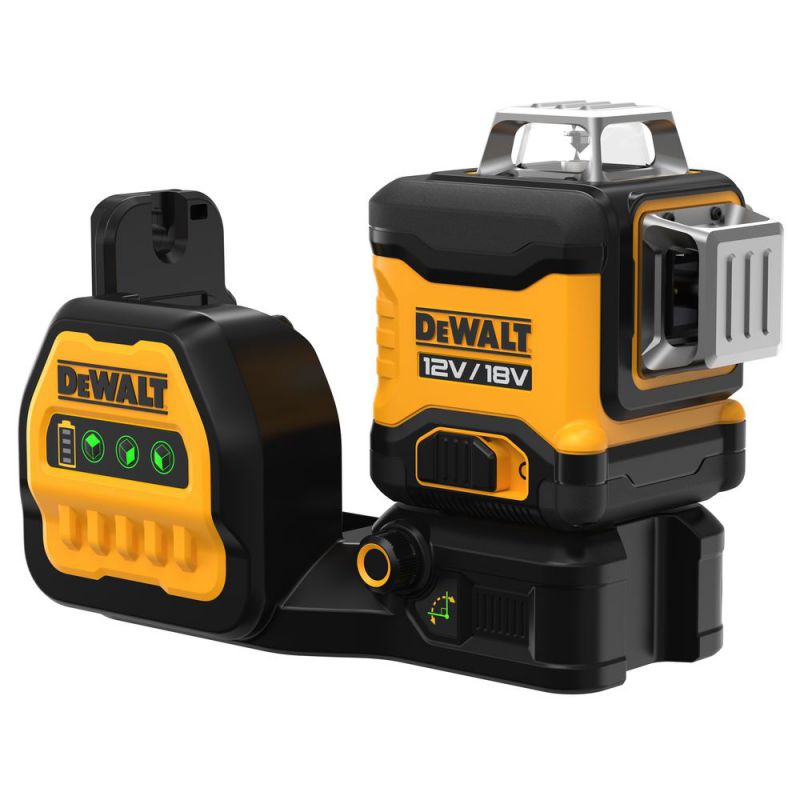DeWalt 3x360 Multilinien Laser Grün als Basisversion, kompatibel mit 12V und 18V XR Akkus - DCE089NG18-XJ
