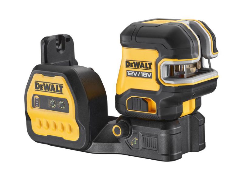 DeWalt 5 Punkt Akku-Kreuzlinien-Laser grün (Basisversion) - DCE825NG18-XJ