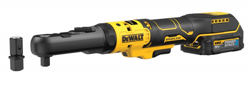 DeWalt Akku-Ratsche, 3/8-1/2Z, 18V / 1,7Ah - DCF510E2G-QW