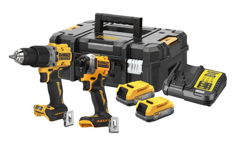 DeWalt Akku-Kombopack 18V, 5Ah (DCD805, DCF850) - DCK2050E2T-QW