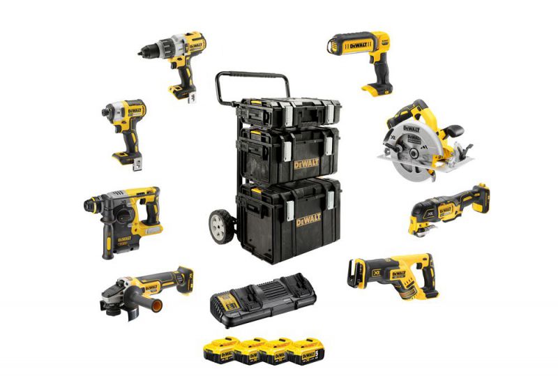DeWalt Akku 8er Kombopack 18,0 V / 5 Ah - DCK853P4-QW