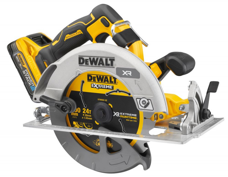 DeWalt Akku-Handkreisaege 18V/5Ah - DCS573H2T-QW