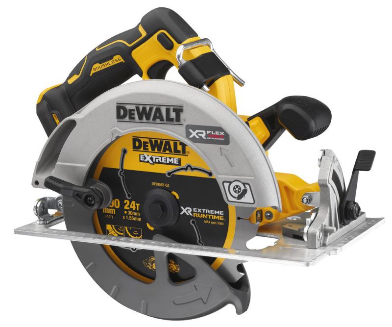 DeWalt 18,0 Volt Akku-Handkreissäge 190mm XR FlexVolt Advantage (bürstenlos) - Basisversion - DCS573NT-XJ
