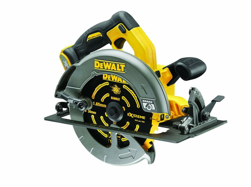 DeWalt Akku-Handkreissäge 190mm (bürstenlos) 54 Volt (Basisversion) - DCS578NT-XJ