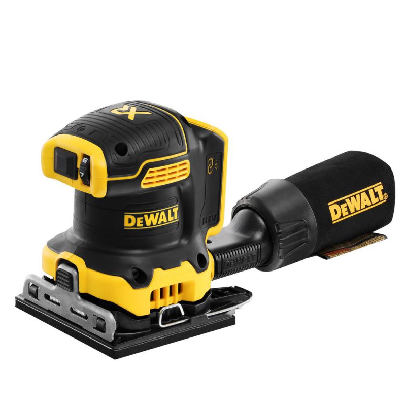 DeWalt 18 Volt Akku-Vibrationsschleifer (bürstenlos), Basisversion - DCW200NT-XJ