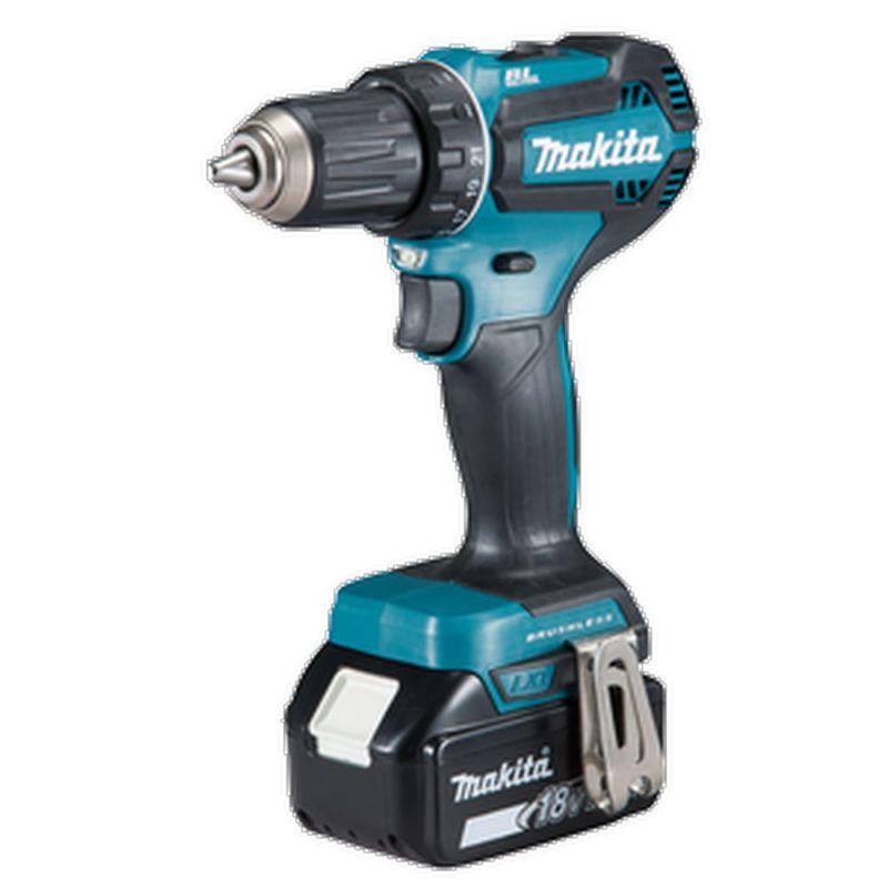 MAKITA Perceuse-visseuse sans fil 18V / 3,0 Ah, 2 Batteries + Chargeur en MAKPAC - DDF485RFJ
