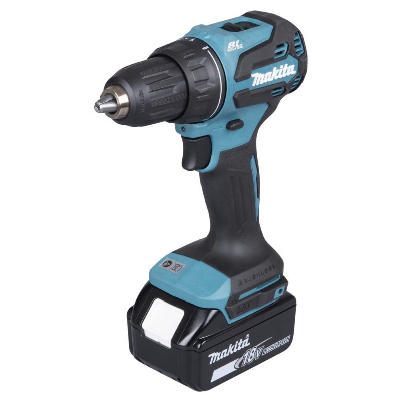 MAKITA Akku-Bohrschrauber 18 V / 3,0 Ah, 2 Akkus + Ladegerät im MAKPAC - DDF490RFJ