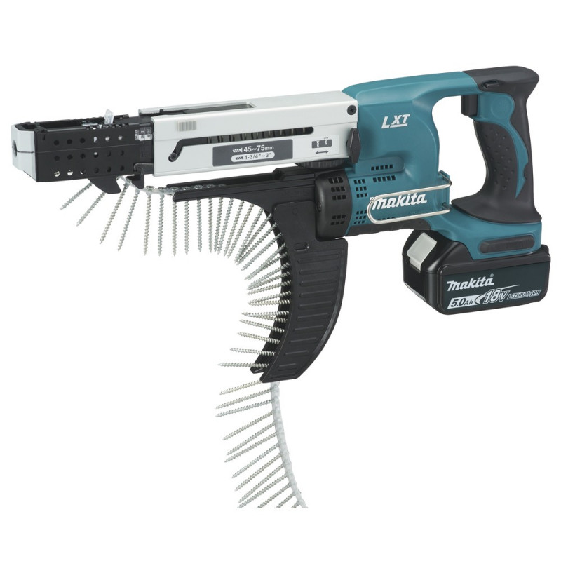 MAKITA Akku-Magazinschrauber 45-75 mm 18 V / 5,0 Ah - DFR750RTE