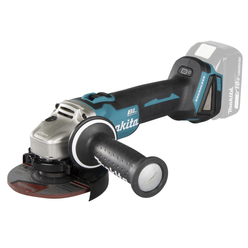MAKITA Akku-Winkelschleifer 18V / 125 mm (ohne Akku, ohne Ladegerät) - DGA504Z 