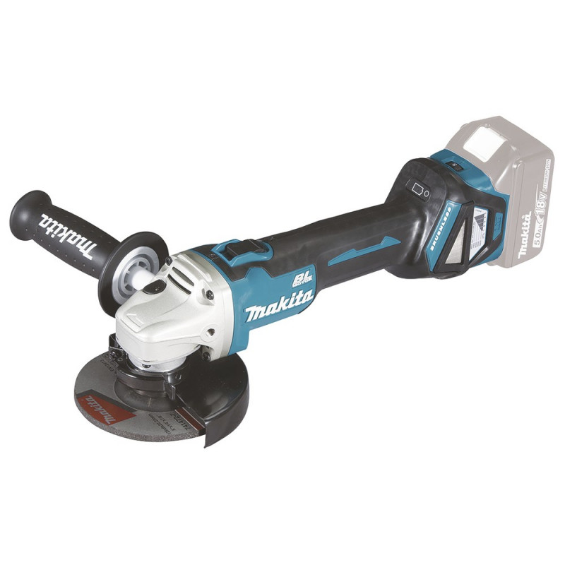 MAKITA Akku-Winkelschleifer 18,0 V (ohne Akku, ohne Ladegerät) - DGA511Z