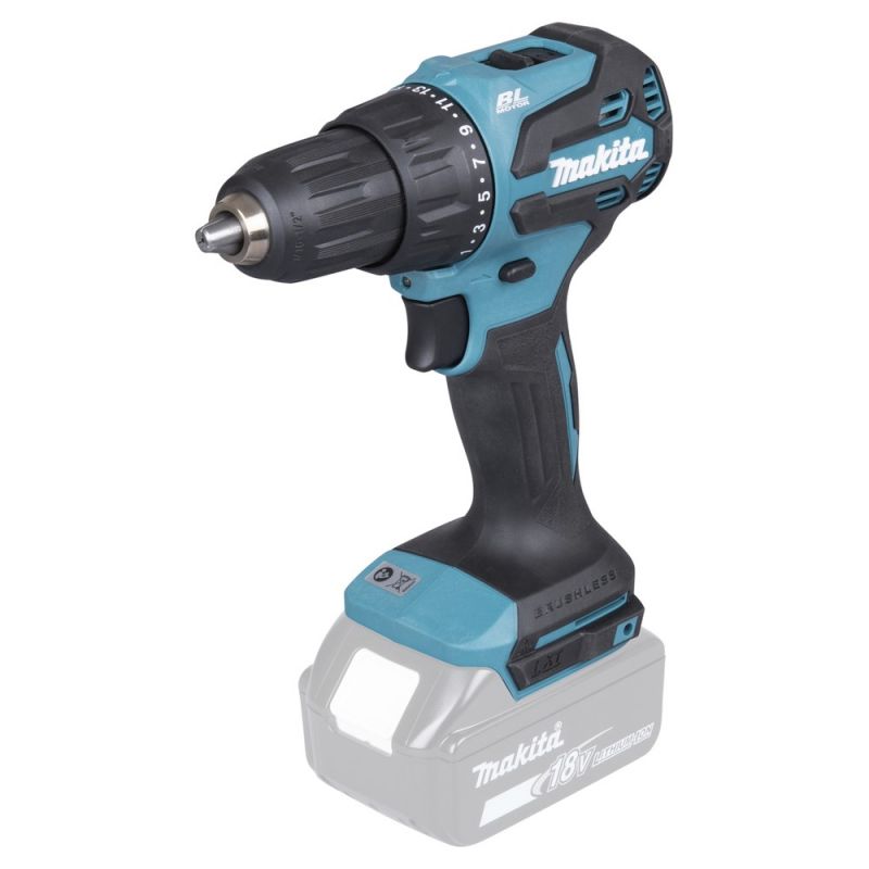 MAKITA Akku-Schlagbohrschrauber 18V (ohne Akku, ohne Ladegerät) - DHP490Z