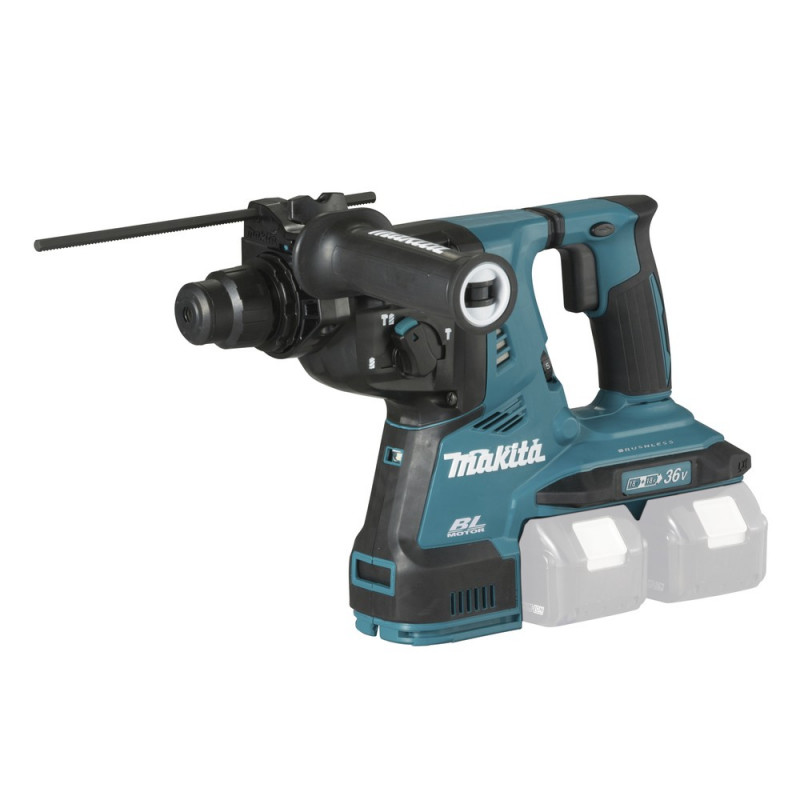 MAKITA Akku-Bohrhammer für SDS-PLUS 2x18 V (ohne Akku, ohne Ladegerät) im MAKPAC - DHR280ZJ