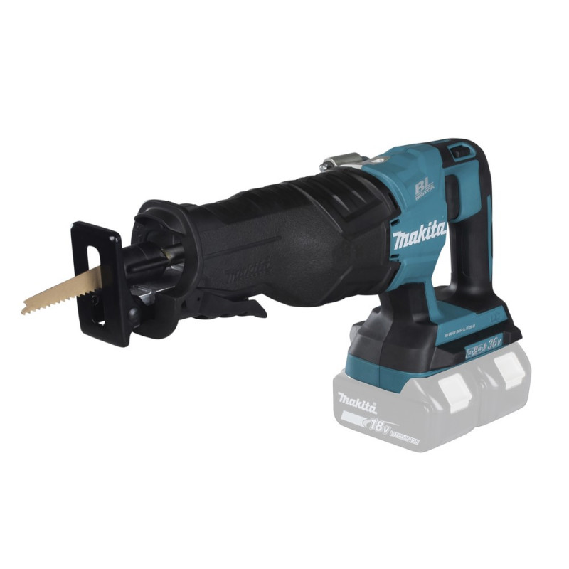 MAKITA Akku-Reciprosäge 2x18 V (ohne Akku+Ladegerät) im Transportkoffer - DJR360ZK