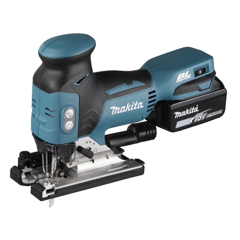 MAKITA Akku-Pendelhubstichsäge 18V / 5,0 Ah, 2 Akkus + Ladegerät im MAKPAC - DJV181RTJ