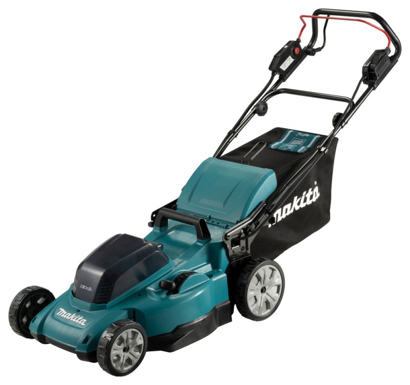 MAKITA Akku-Rasenmäher 2x18 V (ohne Akku, ohne Ladegerät) - DLM481Z