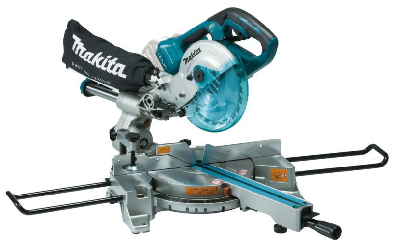 MAKITA Akku-Kapp- und Gehrungssäge 2x18 V (ohne Akku, ohne Ladegerät) - DLS714NZ