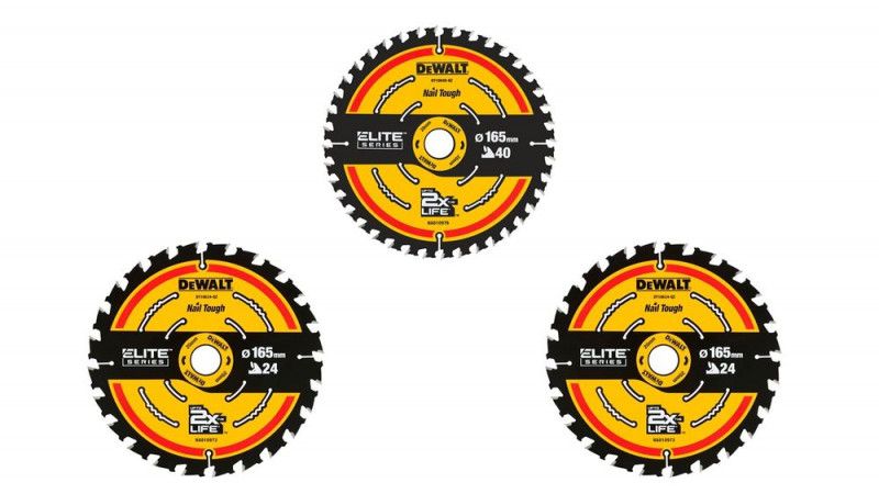 DeWalt ELITE Kreissaegeblatt 165/20 mm SET - DT10397-QZ