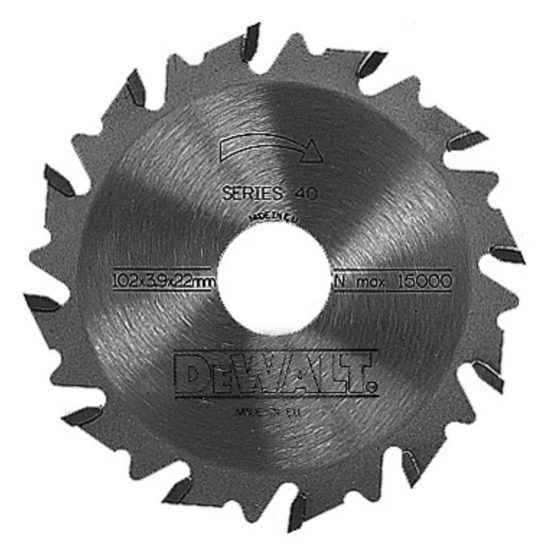 DeWalt Nutfraeser HM 102/22/4,0mm 12WZ - DT1306-QZ