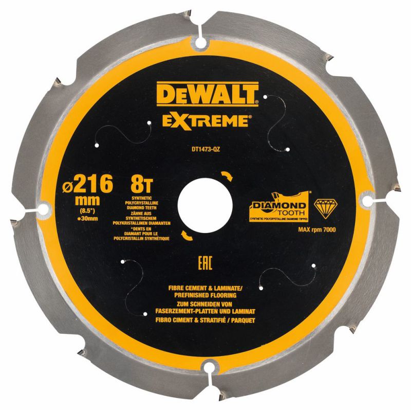 DeWalt Kreissaegeblatt PCD 216/30mm 8Z - DT1473-QZ