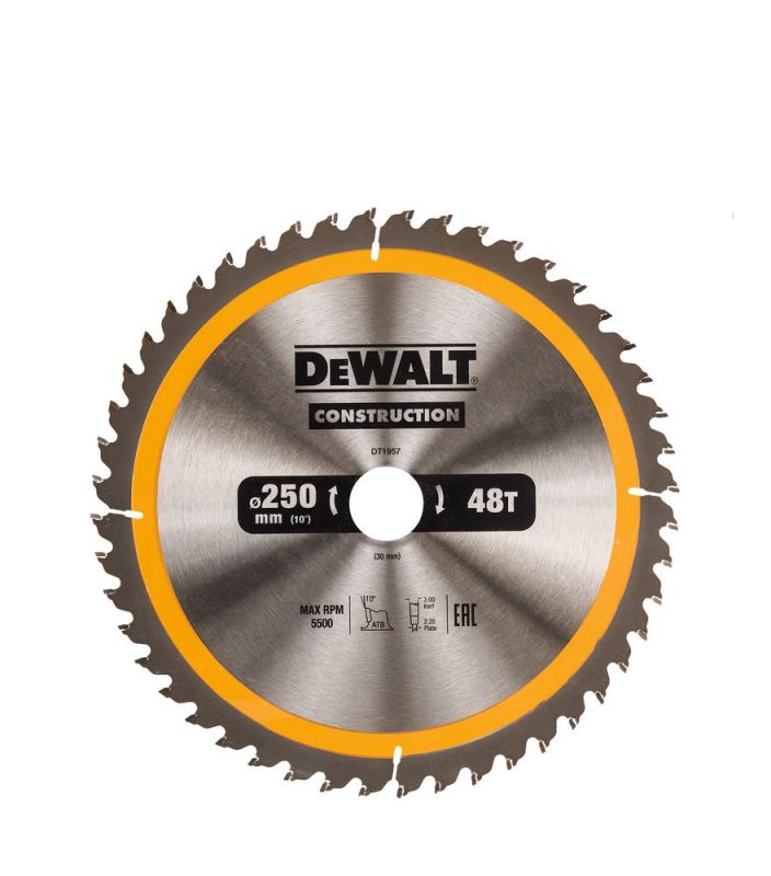 DeWalt Kreissaegeblatt Stat. 250/30mm 48WZ - DT1957-QZ