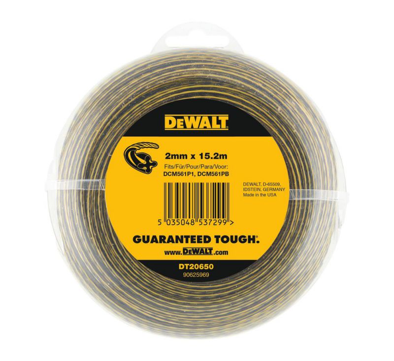 DeWalt Trimmer-Faden 15,2m / 2,0 mm - DT20650-QZ