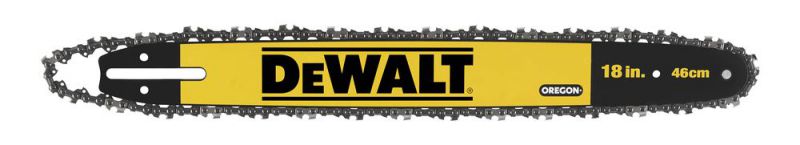 DeWalt Schwert mit Sägekette, 46 cm, für Akku-Kettensaege, XR FLEXVOLT - DT20661-QZ