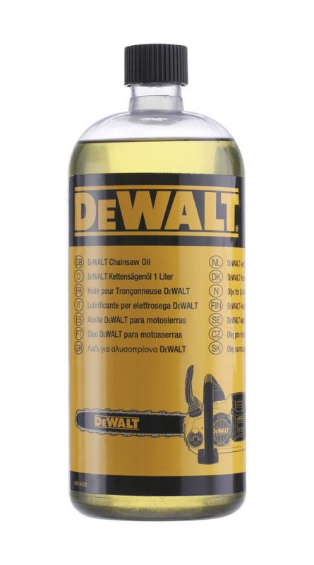 DeWalt Kettensägenöl, 1 Liter, für Akku-Kettensaege, XR FLEXVOLT - DT20662-QZ