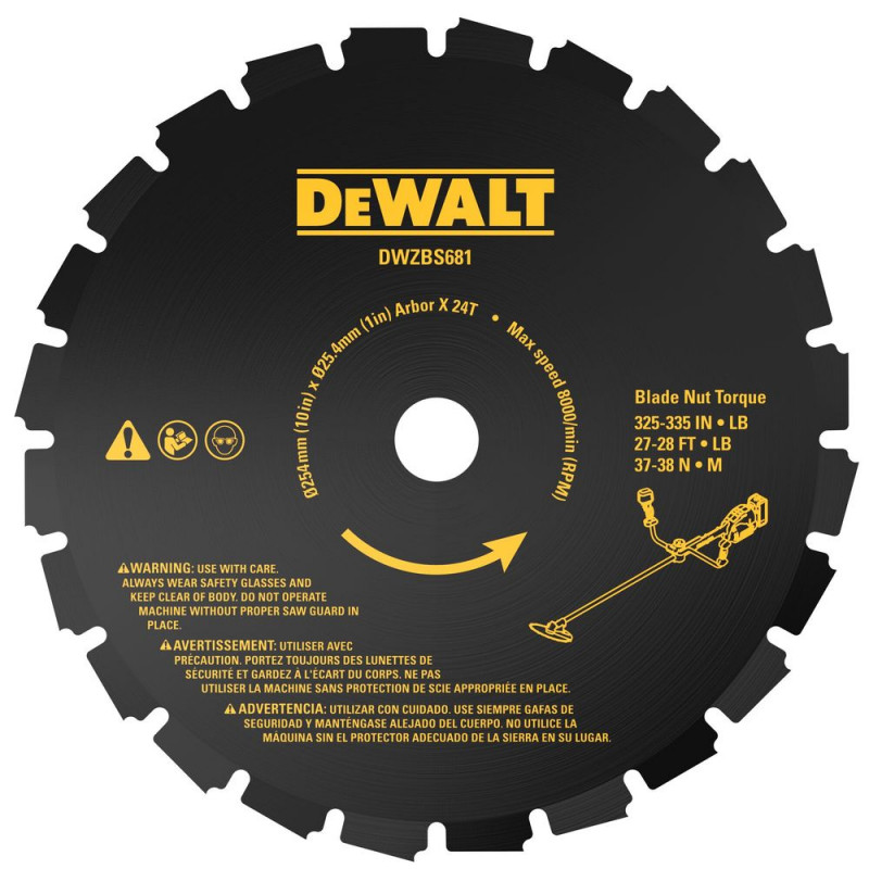 DeWalt 25 cm Sägeblatt - DT20696-QZ