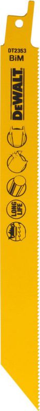 DeWalt Saebelsaegeblatt BIM Metall 203mm 100Stk - DT2323-QZ