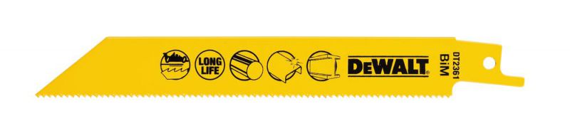 DeWalt Saebelsaegeblatt BIM Metall 152mm 5Stk - DT2361-QZ