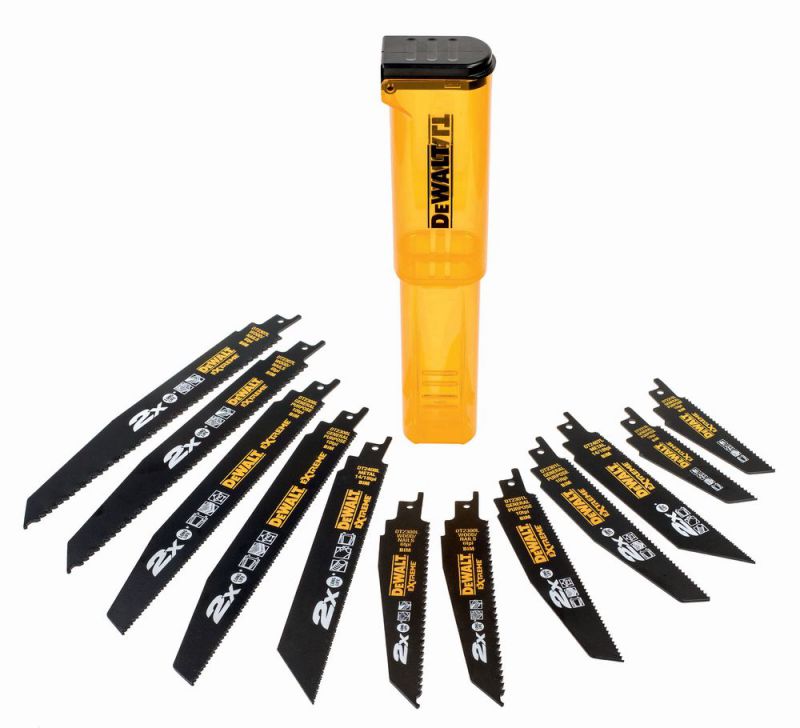 DeWalt Saebelsaegeblatt-Set 12-tlg. - DT2441L-QZ