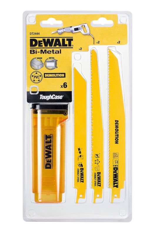 DeWalt Saebelsaegeblatt-Set 6-tlg. - DT2444-QZ