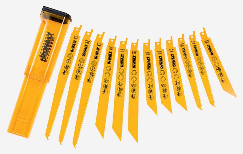 DeWalt Saebelsaegeblatt-Set 12-tlg. - DT2445-QZ
