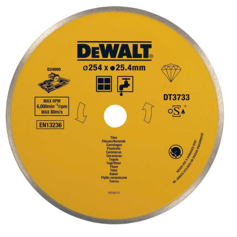 DeWalt Diamanttrennscheibe Eco4 250mm - DT3733-XJ