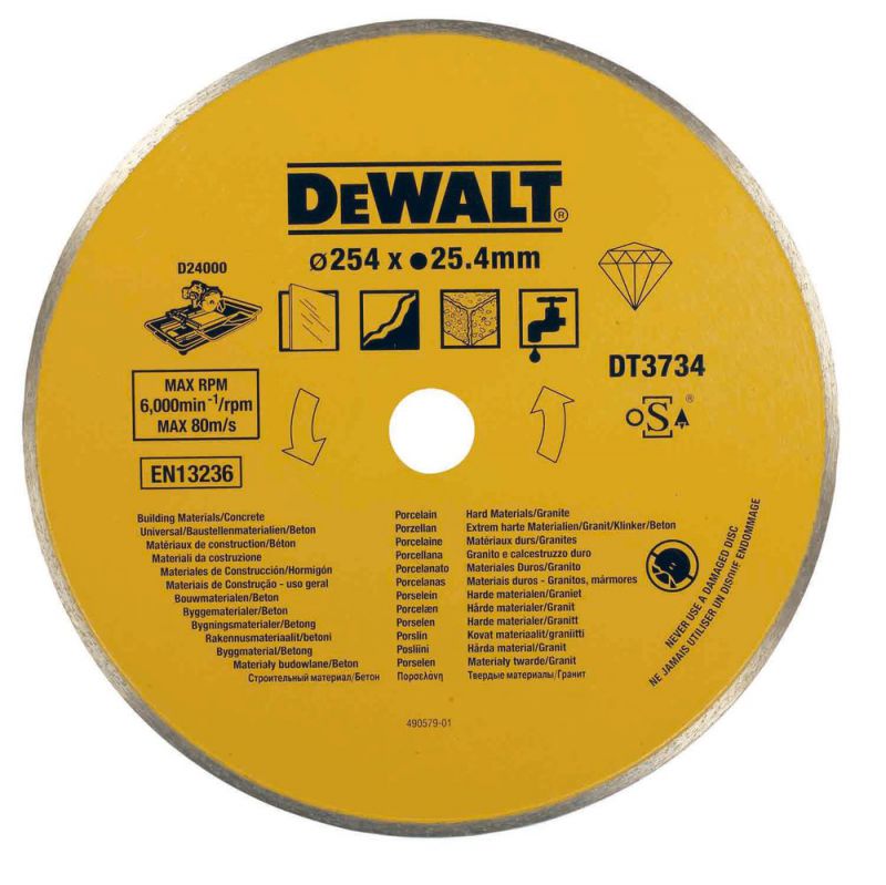 DeWalt Diamanttrennscheibe Eco4 250mm - DT3734-XJ