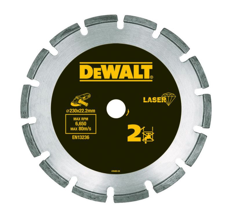 DeWalt Diamanttrennscheibe LaserHP2 230mm - DT3773-XJ