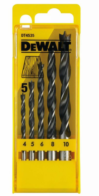 DeWalt Holzspiralbohrer-Set 5-tlg. - DT4535-QZ