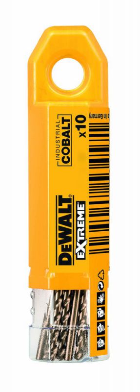 DeWalt Metallbohrer HSS-Co 9x125x81mm 10Stk - DT4940-QZ