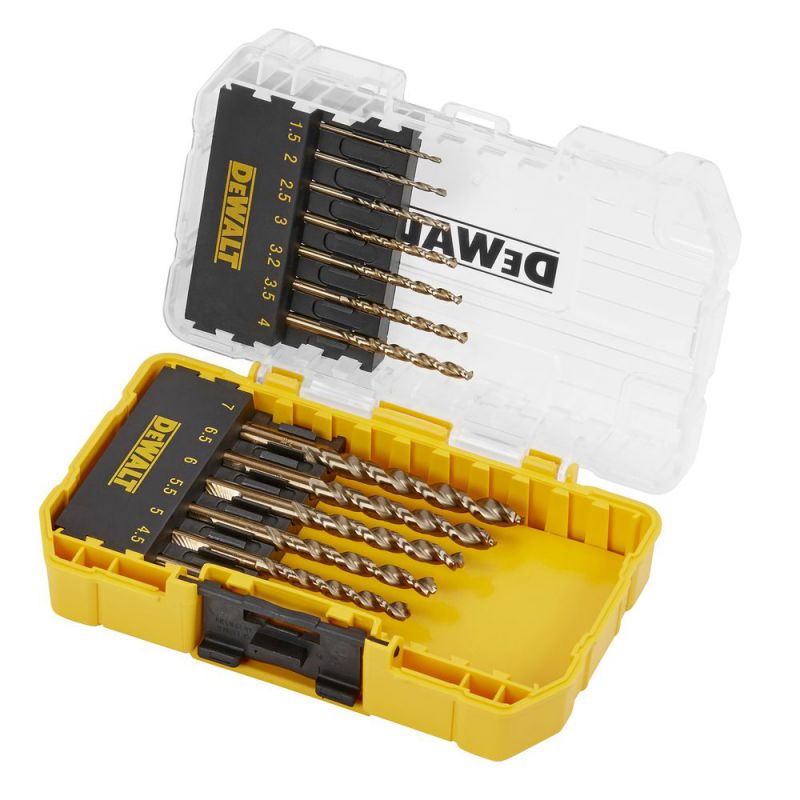 DeWalt Toughcase HSS-G Metallbohrer-Set 13-tlg. - DT70710-QZ