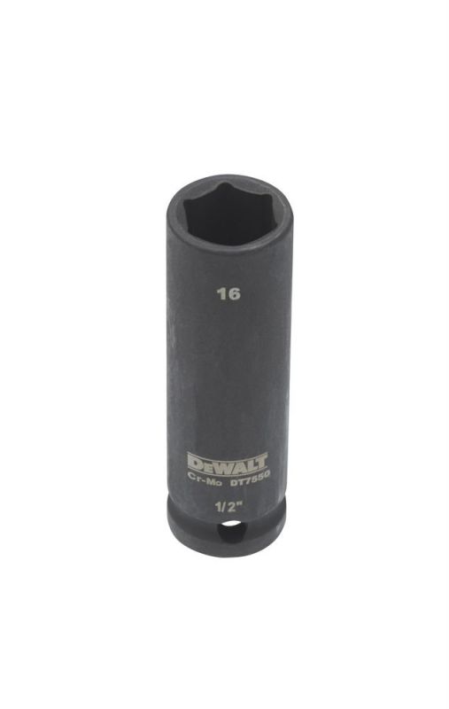 DeWalt Steckschlüssel Lang 16mm 1/2 schlagfest - DT7550-QZ